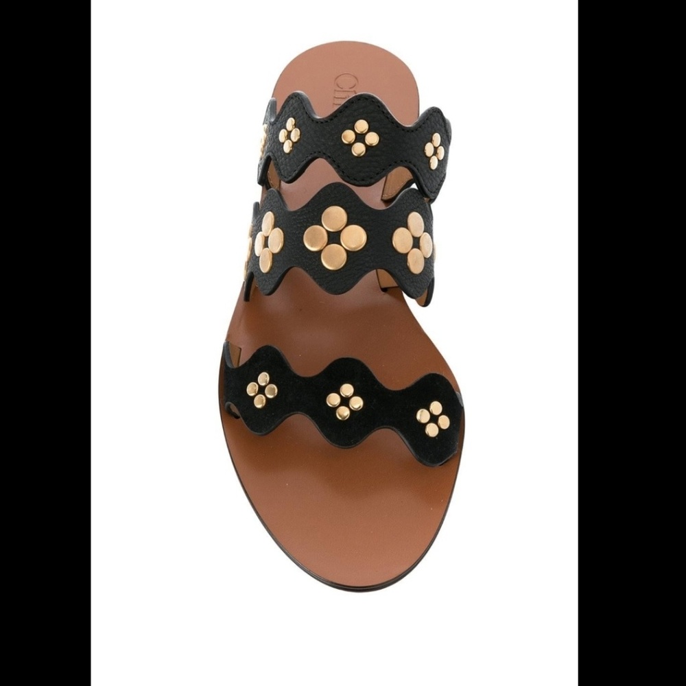 Chloé black Lauren sandals